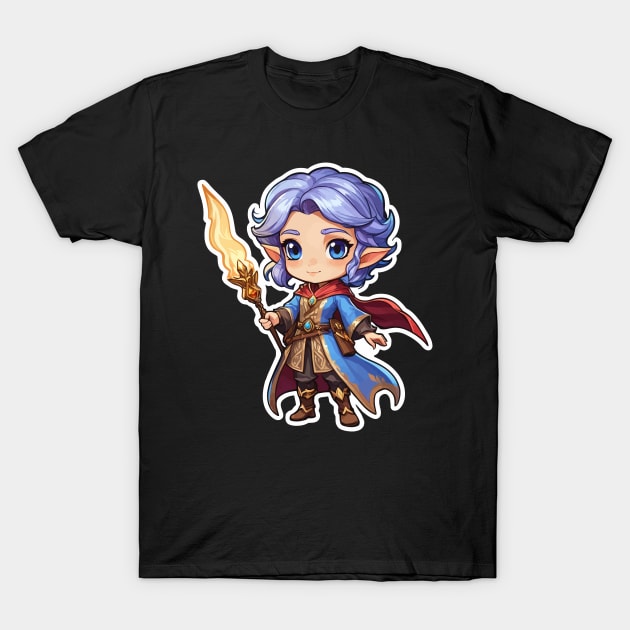 Mage Fantasy Illustration T-Shirt by FluffigerSchuh